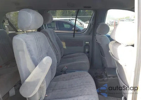 2002 Toyota Sienna Le/Xle из США, поврежденный, VIN 4T3ZF13C62U429045